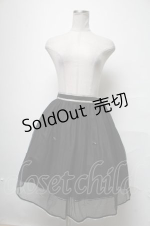 画像: Angelic Pretty / Airy Star Gateスカート  黒 S-25-04-03-082-AP-SK-HR-ZS