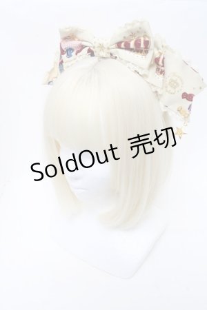 画像: Angelic Pretty / Merry Bunnyカチューシャ  アイボリー S-25-04-03-026-AP-AC-HR-ZS
