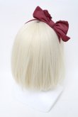 画像2: Angelic Pretty / ななめシフォンカチューシャ  ボルドー S-25-04-03-030-AP-AC-HR-ZS (2)