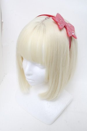 画像: Angelic Pretty / ときめきリボンカチューシャ  赤 S-25-04-03-033-AP-AC-HR-ZS