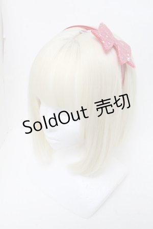 画像: Angelic Pretty / ときめきリボンカチューシャ  赤 S-25-04-03-033-AP-AC-HR-ZS