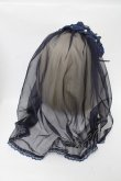 画像2: Angelic Pretty / シスターベールヘッドドレス  紺 S-25-04-03-035-AP-AC-HR-ZS (2)