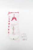 画像2: Angelic Pretty / Wrapping Cherryクルー丈ソックス  赤ｘ白 S-25-04-03-039-AP-ZA-HR-ZS (2)