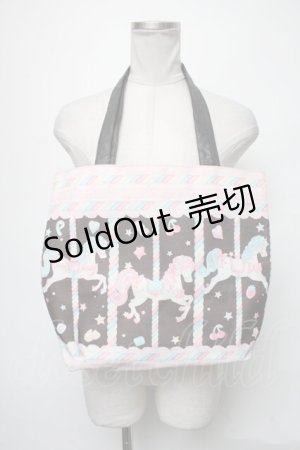 画像: Angelic Pretty / Sugary Carnival柄ビッグトートバッグ   S-25-04-03-044-AP-ZA-HR-ZS