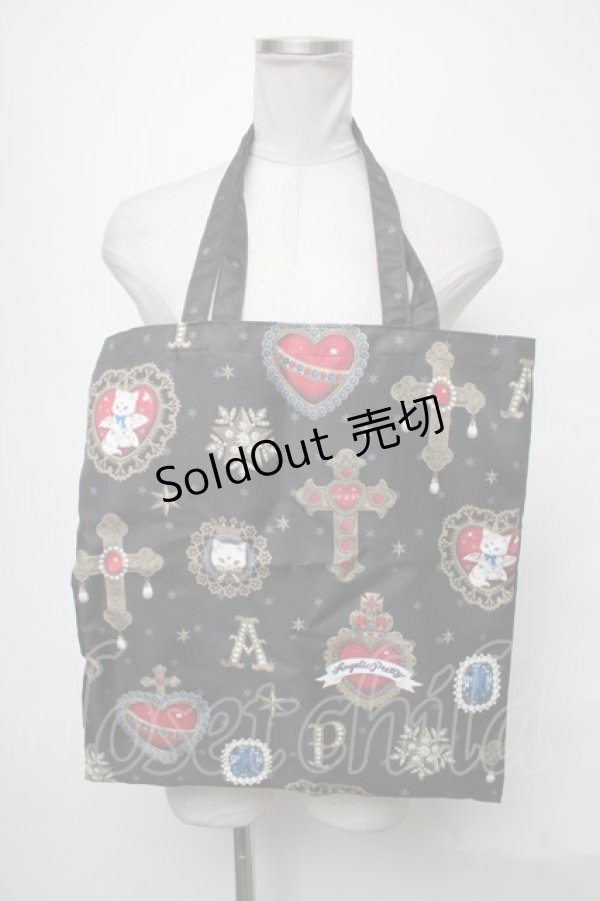 画像1: Angelic Pretty / Noble Collectionトートバッグ  黒 S-25-04-03-045-AP-BG-HR-ZS (1)