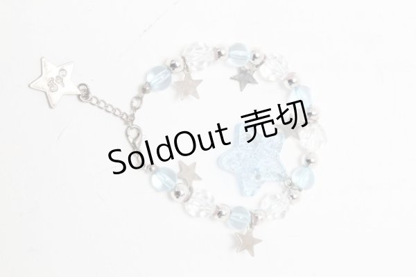 画像2: Angelic Pretty / Galaxy Twinkleブレスレット  サックス S-25-04-05-006-AP-AC-AS-ZS (2)