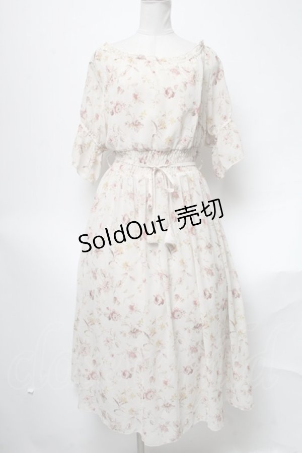 画像1: LOITAその他 /花柄ワンピース  オフ S-25-04-05-068-PU-OP-AS-ZS (1)