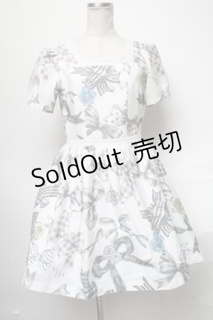 画像: MILK / ロゼリボンドレス  オフ S-25-04-05-072-ML-OP-AS-ZS