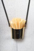 画像1: Q-pot. / Q-pot. ダイナーラッキーフレンチフライネックレス  ゴールド S-25-04-05-011-QP-AC-AS-ZS (1)