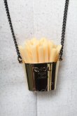 画像3: Q-pot. / Q-pot. ダイナーラッキーフレンチフライネックレス  ゴールド S-25-04-05-011-QP-AC-AS-ZS (3)