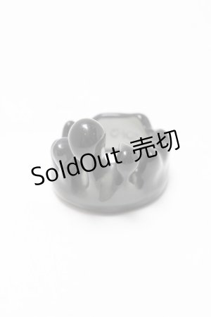 画像: Q-pot. / クリアブラックメルトリング 16 黒 S-25-04-05-002-QP-AC-AS-ZS