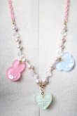 画像1: Angelic Pretty / Happy Garlandネックレス  ピンク S-25-04-05-013-AP-AC-AS-ZS (1)