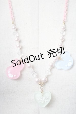 画像: Angelic Pretty / Happy Garlandネックレス  ピンク S-25-04-05-013-AP-AC-AS-ZS