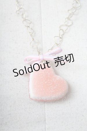 画像: MILK / ハートグミネックレス  ピンク S-25-04-05-014-ML-AC-AS-ZS
