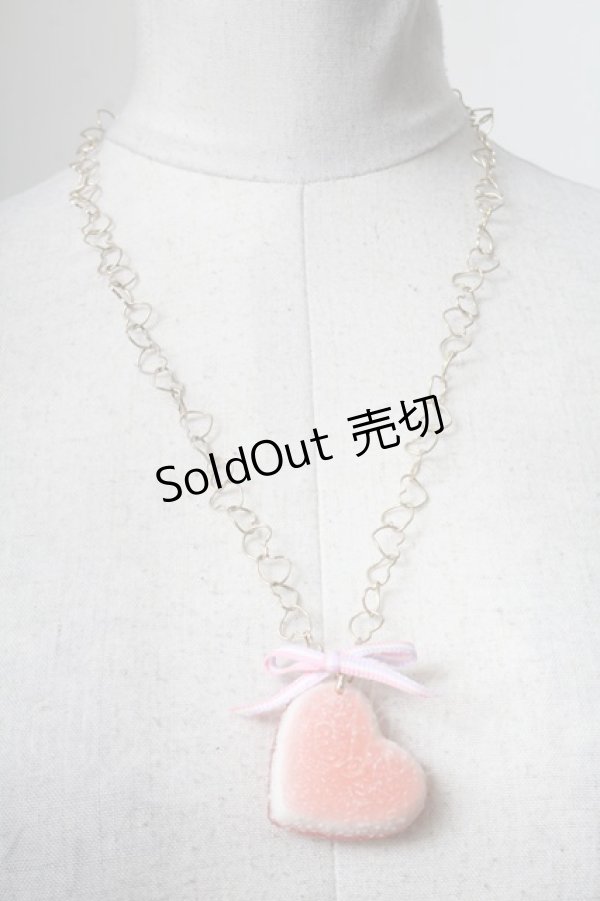 画像2: MILK / ハートグミネックレス  ピンク S-25-04-05-014-ML-AC-AS-ZS (2)