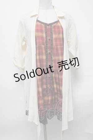 画像: axes femme / 重ね着風チュニック  オフ S-25-04-05-026-AX-TO-HR-ZI