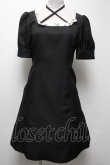 画像1: MILK / Mary dress  黒ｘ白 S-25-04-06-053-ML-OP-AS-ZS (1)