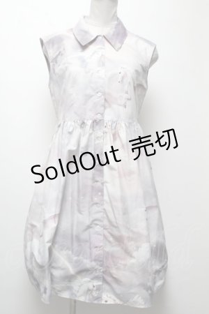 画像: MILK / fantasticシャツワンピース  スモーキー S-25-04-06-055-ML-OP-AS-ZS