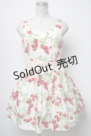 画像: MILK / CHERRY gardenドレス  オフ S-25-04-06-059-ML-OP-AS-ZS