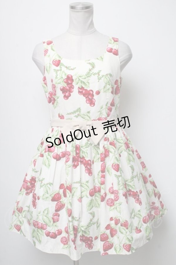 画像1: MILK / CHERRY gardenドレス  オフ S-25-04-06-059-ML-OP-AS-ZS (1)