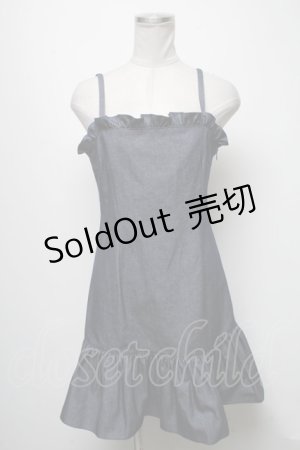 画像: MILK / デニムワンピース  紺 S-25-04-06-071-ML-OP-AS-ZS
