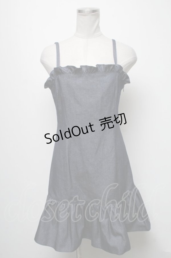 画像1: MILK / デニムワンピース  紺 S-25-04-06-071-ML-OP-AS-ZS (1)