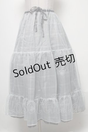 画像: MILK / チェックスカート  紺 S-25-04-06-072-ML-SK-AS-ZS