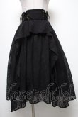 画像1: axes femme / 総レース編み上げスカート  黒 S-25-04-06-083-AX-SK-HR-ZS (1)
