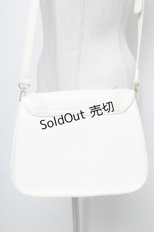 画像3: axes femme POETIQUE / リボン刺繍バッグ  ベージュ S-25-04-06-008-AX-BG-HR-ZS (3)