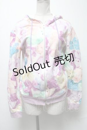 画像: MILKBOY / LOVE BEARパーカー  ピンク S-25-04-06-020-MB-TO-AS-ZI