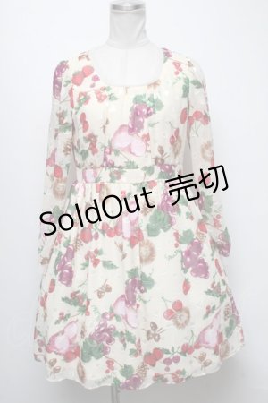 画像: 【SALE】MILK / フランボワーズドレス  オフ S-25-04-06-031-ML-OP-AS-ZT425