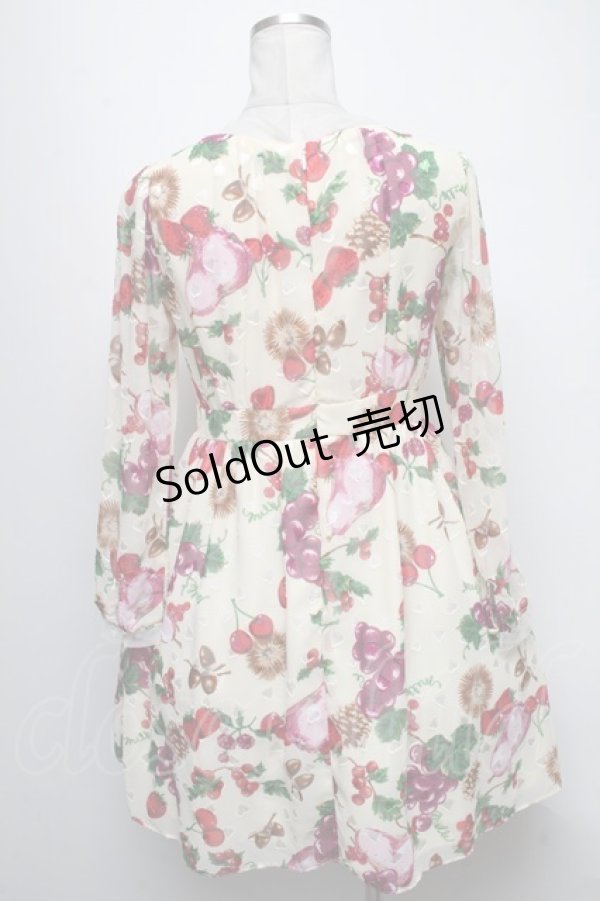 画像2: 【SALE】MILK / フランボワーズドレス  オフ S-25-04-06-031-ML-OP-AS-ZT425 (2)