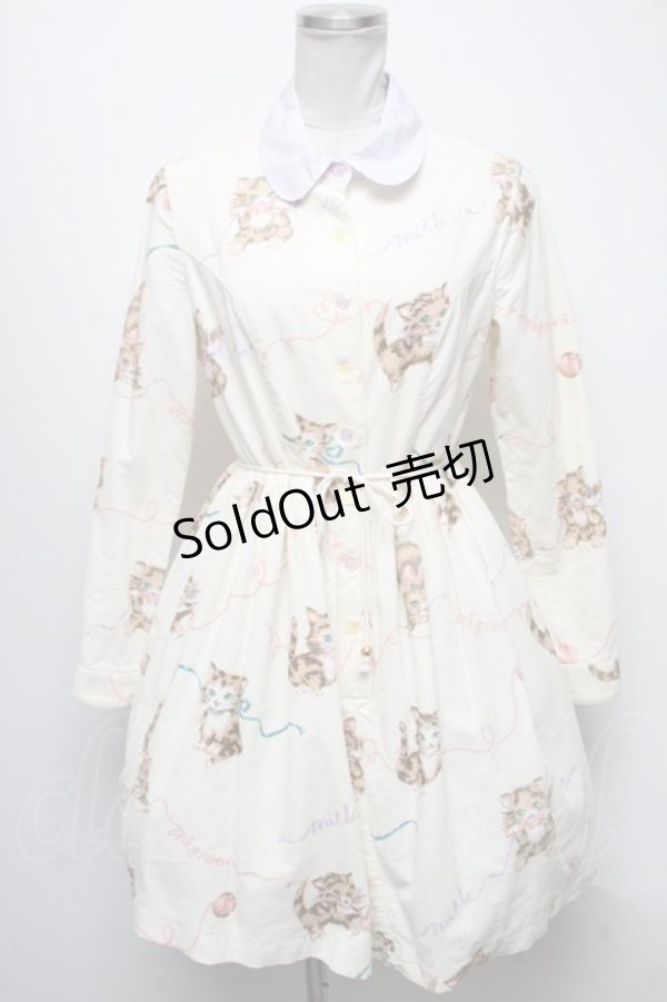 画像1: MILK / KITTENワンピース  キナリ S-25-04-06-032-ML-OP-AS-ZS (1)