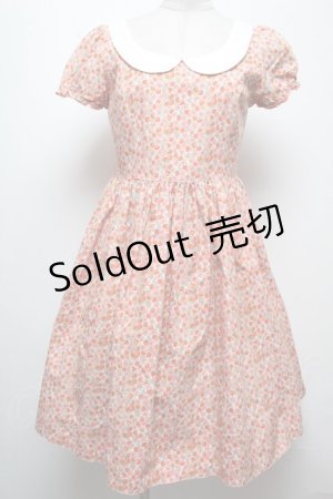 画像: Emily Temple cute / いちごワンピース  ピンク S-25-04-06-041-ET-OP-AS-ZS