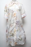 画像1: MILK / sea creaturesシャツワンピース  オフ S-25-04-06-042-ML-OP-AS-ZS (1)