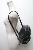 画像2: Maison de FLEUR / ソリッドリボンリュック  黒 S-25-04-07-003-LO-BG-HR-ZS (2)