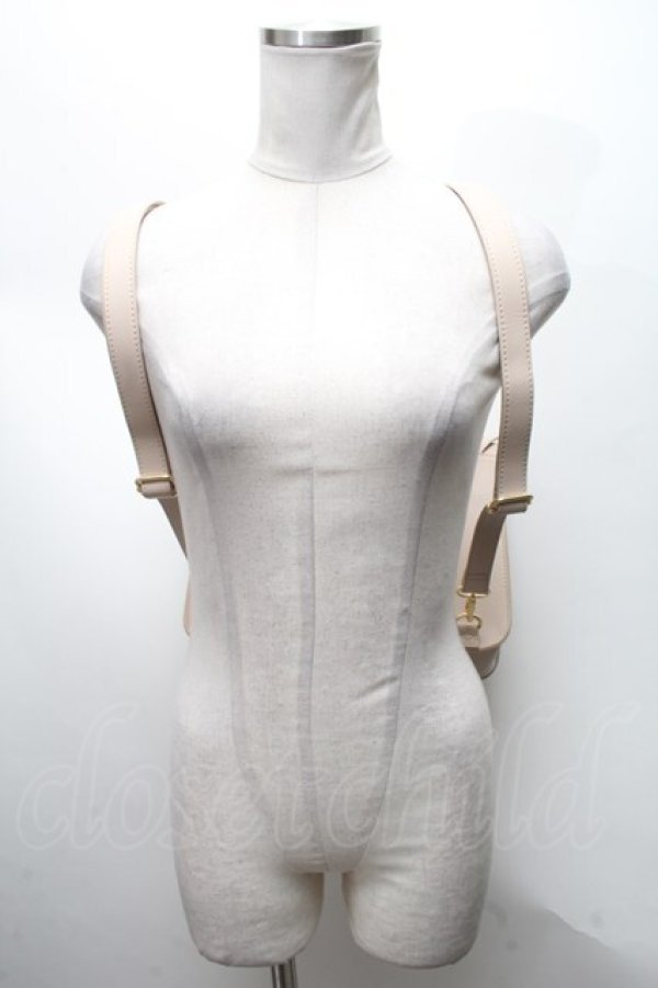 画像4: m petit by misako / スカラップ被せの3WAYバッグ  ベージュ S-25-04-07-006-LO-BG-HR-ZT-K010 (4)