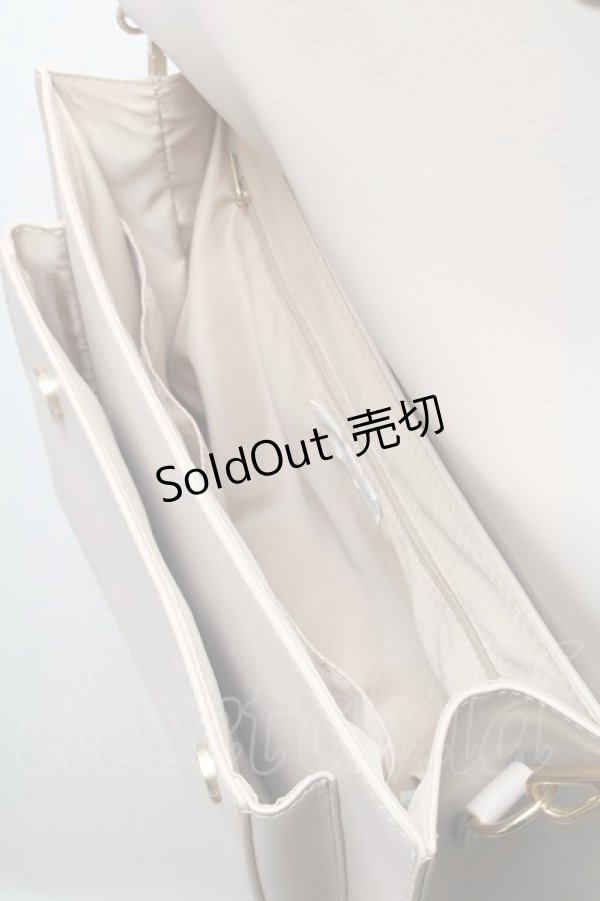 画像6: m petit by misako / スカラップ被せの3WAYバッグ  ベージュ S-25-04-07-006-LO-BG-HR-ZT-K010 (6)