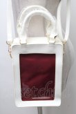 画像2: ALICE and the PIRATES / クリスのタロットカード型Bag  白 S-25-04-07-008-PA-BG-AS-ZS (2)