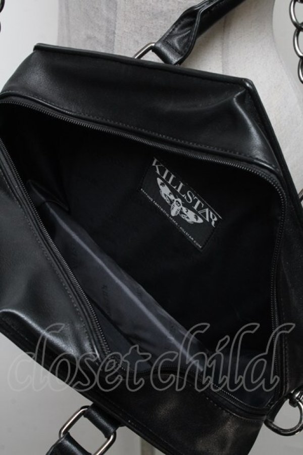 画像4: KILL STAR / 五芒星型ショルダーバッグ  黒 S-25-04-07-011-SL-BG-HR-ZS (4)