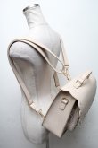 画像3: m petit by misako / スカラップ被せの3WAYバッグ  ベージュ S-25-04-07-013-LO-BG-AS-ZT-K018 (3)