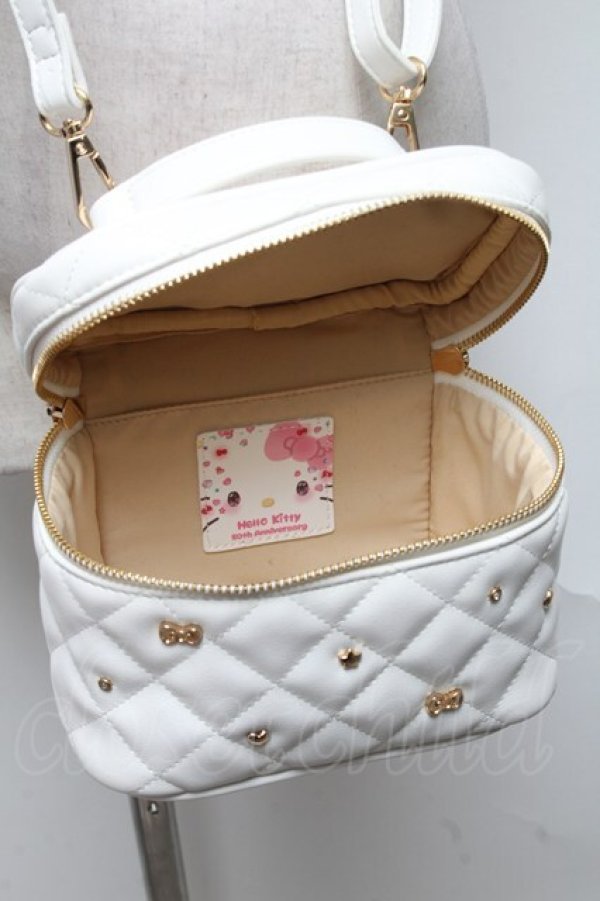画像4: Sanrio / 50周年 ハローキティショルダーバッグ  白 S-25-04-07-014-LO-BG-AS-ZT-K018 (4)