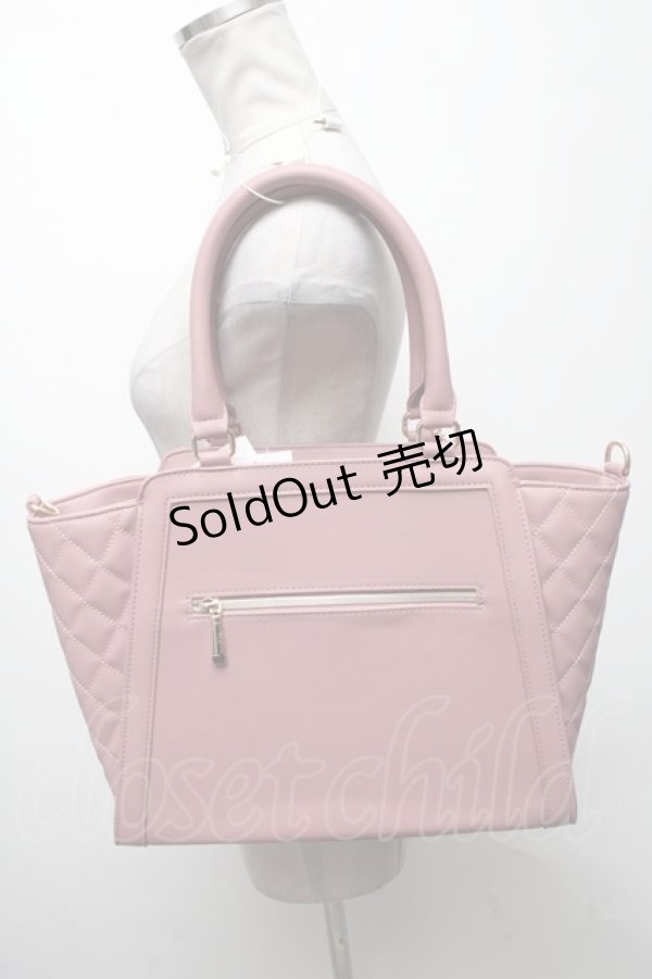 画像2: m petit by misako / サンリオコラボ AMキルティング2WAYバッグ  ピンク S-25-04-07-016-LO-BG-HR-ZT335 (2)