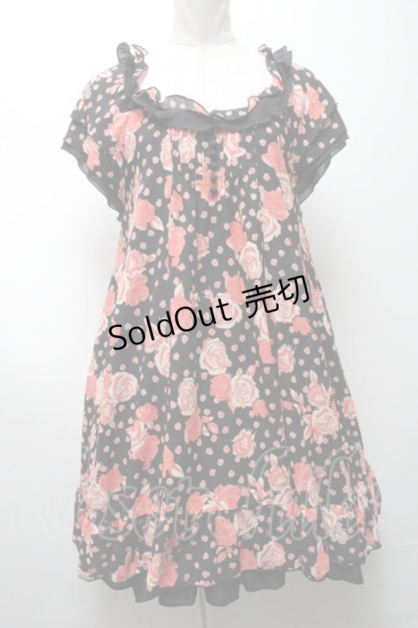 画像1: axes femme / ワンピース  黒 S-25-04-09-052-AX-TO-AS-ZS (1)