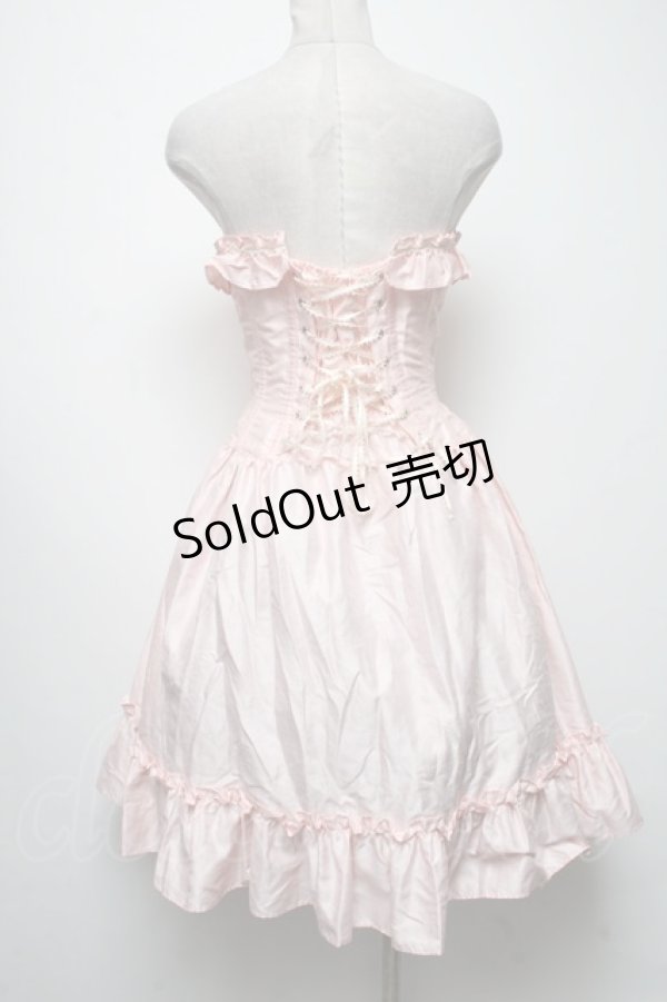 画像2: Millefleurs / コルセットスカート  ピンク S-25-04-09-083-EL-SK-AS-ZS (2)
