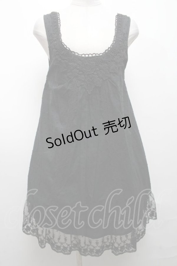 画像1: axes femme / ワンピース  黒 S-25-04-09-023-AX-TO-AS-ZS (1)