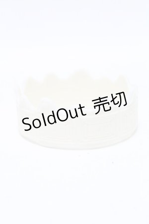 画像: Q-pot. / メルティーピースチョコレートバンド  白 S-25-04-09-003-QP-AC-HR-ZS