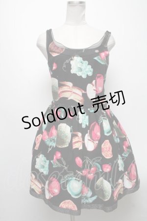 画像: MILK / ジューシードレス  黒 S-25-04-12-075-ML-OP-HR-ZS