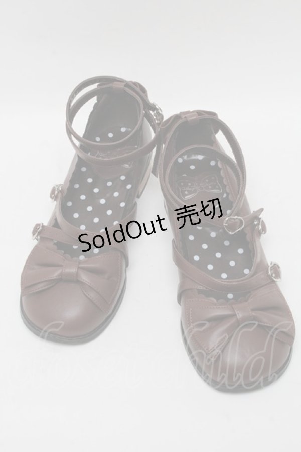 画像1: Angelic Pretty / Tea Partyシューズ LL ブラウン S-25-04-12-008-AP-SH-AS-ZS (1)