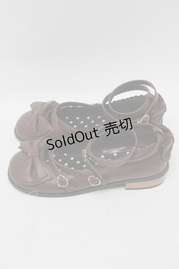 画像2: Angelic Pretty / Tea Partyシューズ LL ブラウン S-25-04-12-008-AP-SH-AS-ZS (2)